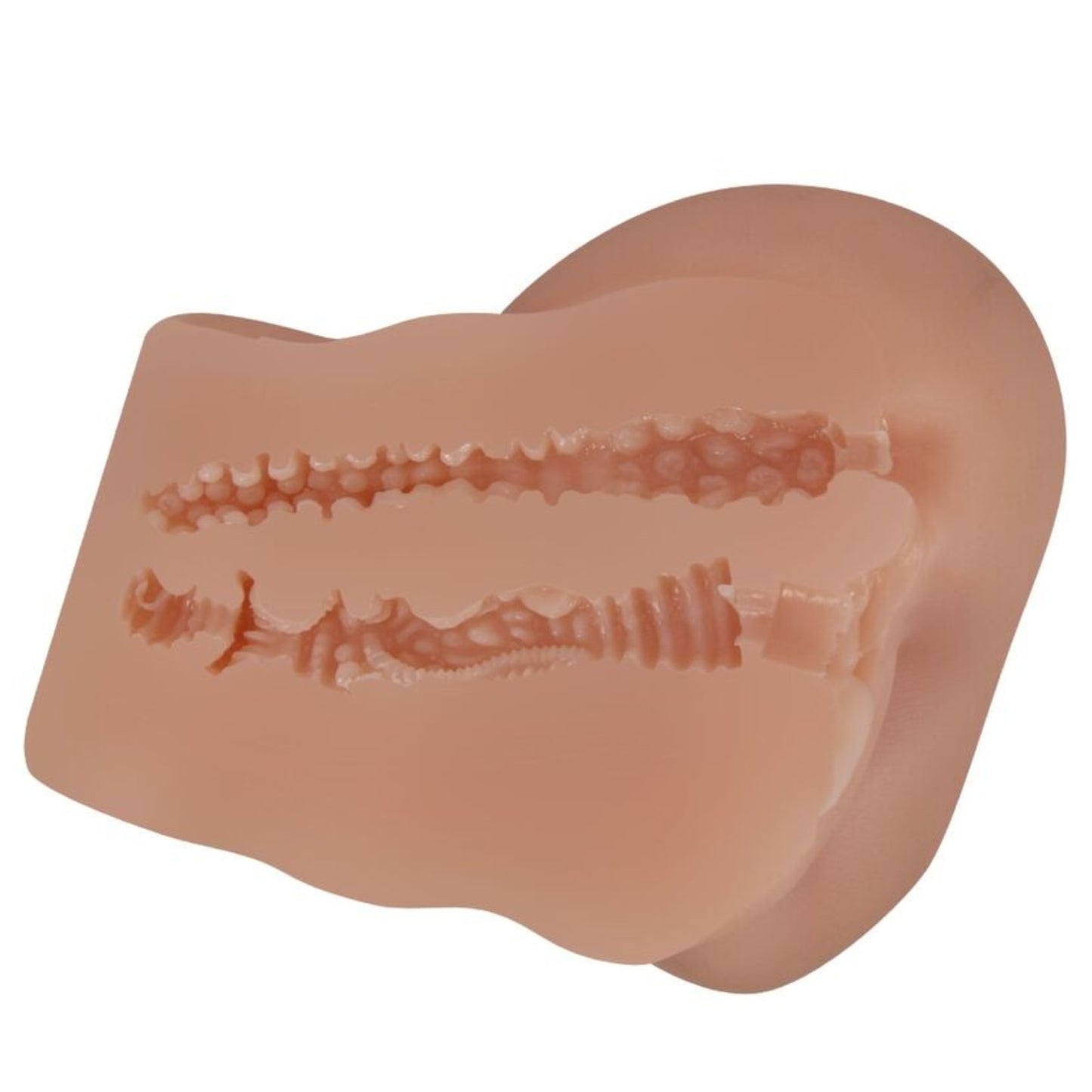 CRAZY BULL Hailey - Realistic Vibrating Masturbator with 2 Openings (No. 2)