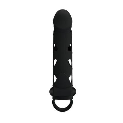 PRETTYLOVE - Cock Sleeve with Vibrator and Clitoral Stimulator