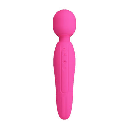 PRETTY LOVE Curtis silikona wand vibrators ar 7 režīmiem un klitora stimulatoru