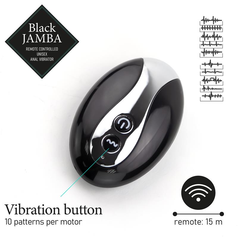 FEELZTOYS JAMBA - Premium Anālais Vibrators un G-Spot Stimulators