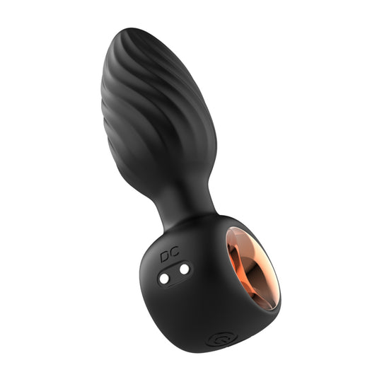 Rotējošs anālais vibrators ar tālvadības pulti BS SMART Aisi