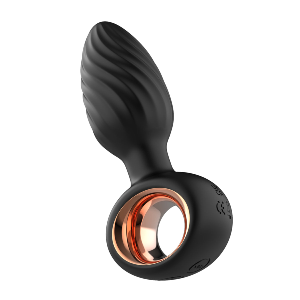 Rotējošs anālais vibrators ar tālvadības pulti BS SMART Aisi
