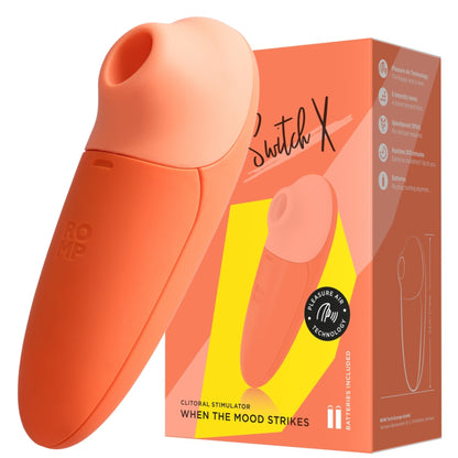 ROMP Switch X klitora stimulators ar Pleasure Air Technology un iepakojumu