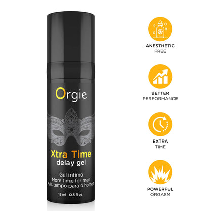 Orgie Xtra Time ejakulācijas aiztures gels (15 ml)