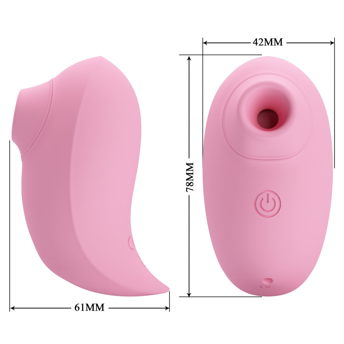 Klitora stimulators ar atmiņas funkciju ROMANCE Inhale Bird (preces parametri)
