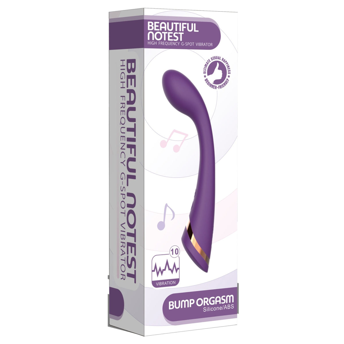 G-punkta vibrators BS Bump Orgasm (violets) (preces iepakojums)