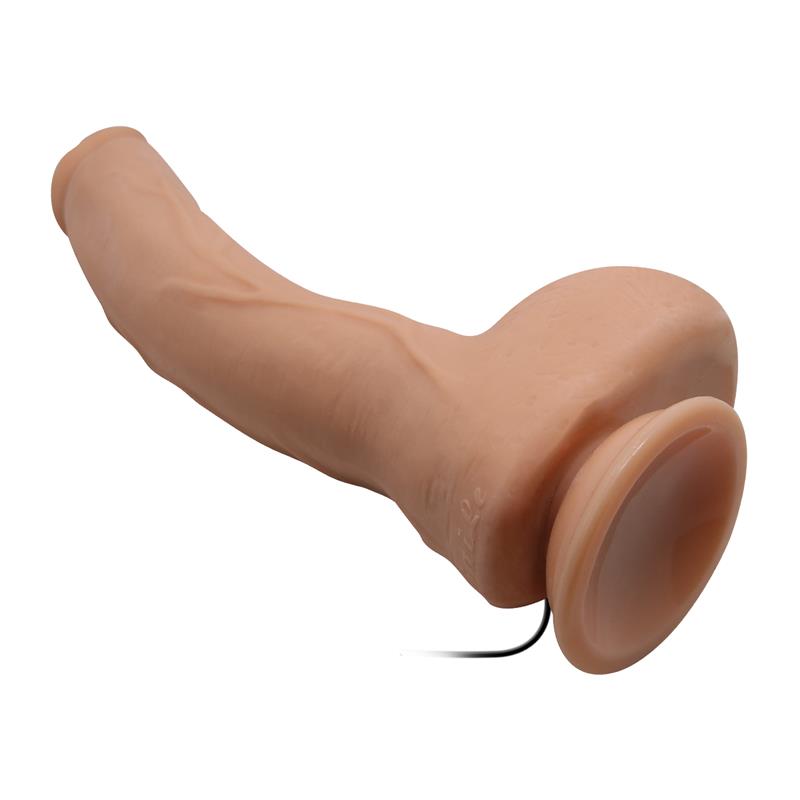 BEAUTIFUL JACK - Vibrating quick orgasm G-spot stimulating dildo (XL 27 cm)