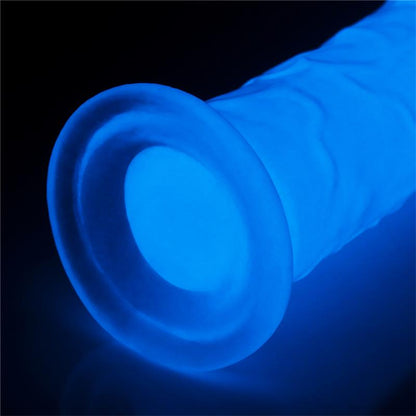 LOVETOY - Tumsā spīdošs dildo Lumino (21 cm)