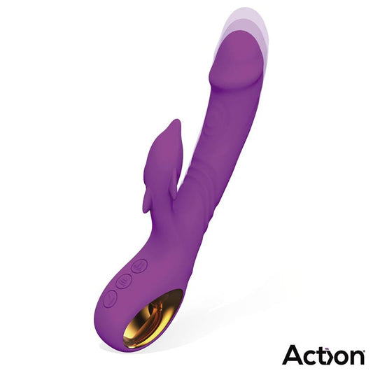 FLIPER VIBE - Vibrators ar Vilci un Pulsāciju 18.5 cm