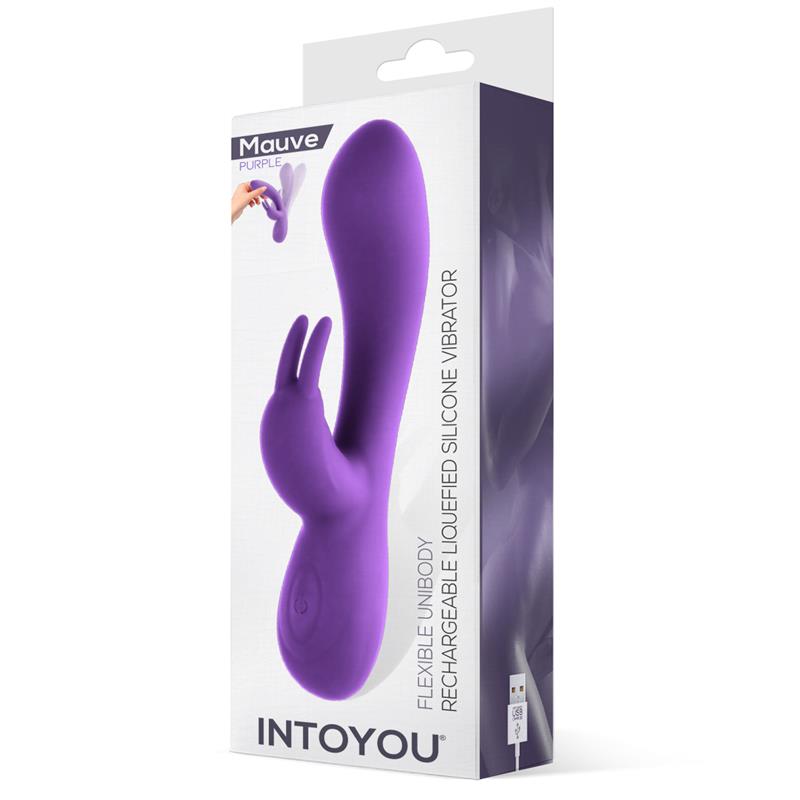 INTOYOU Mauve – Premium Silicone Rabbit Vibrators with 8 Vibration Functions