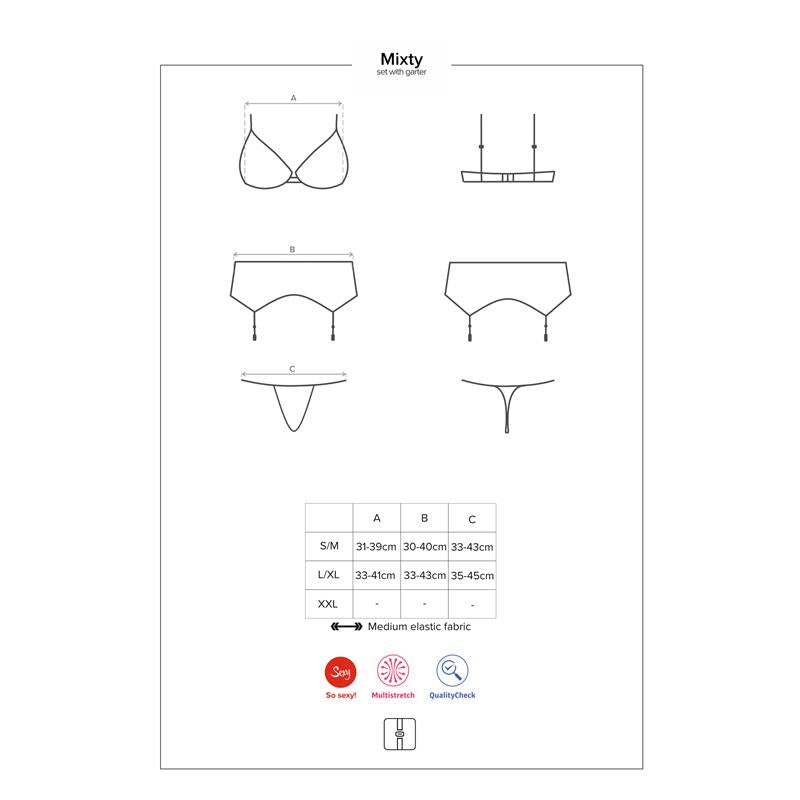 MIXTY - Apakšveļas Komplekts 3 in 1