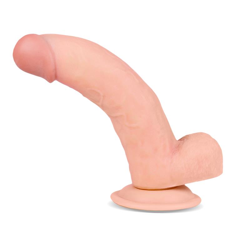 LIKETRUE SLIDY - Realistisks Dildo Pielāgojams ar Dubulto ādu 20 cm