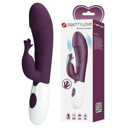 PRETTY LOVE Rasmussen G-punkta vibrators ar klitora stimulāciju
