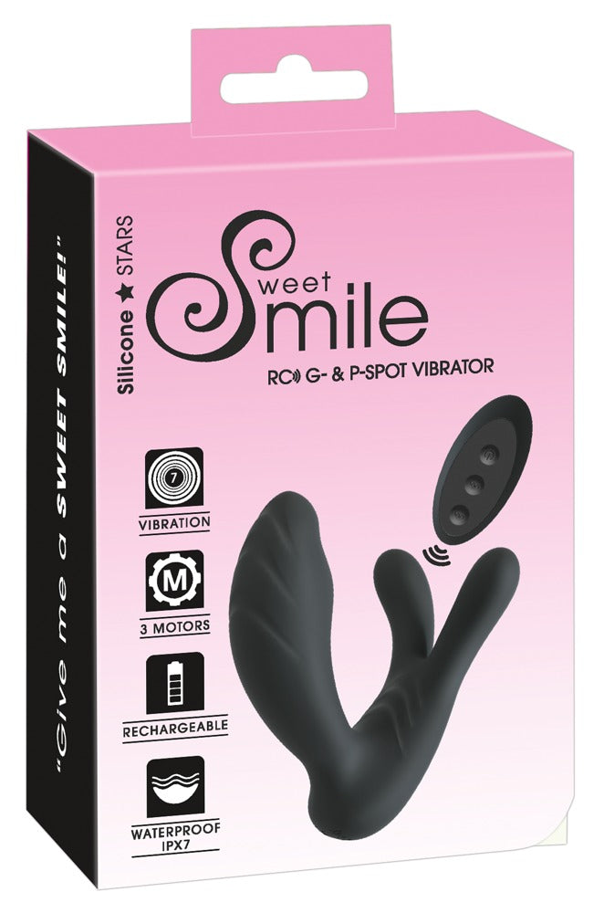 G un P punkta stimulators ar tālvadības pulti Sweet Smile