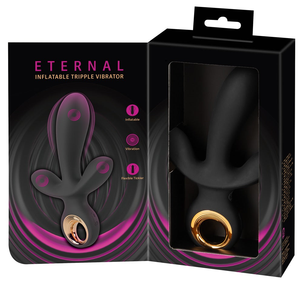 ETERNAL Piepūšams trīskāršas stimulācijas vibrators