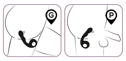 G un P punkta stimulators Black Velvets