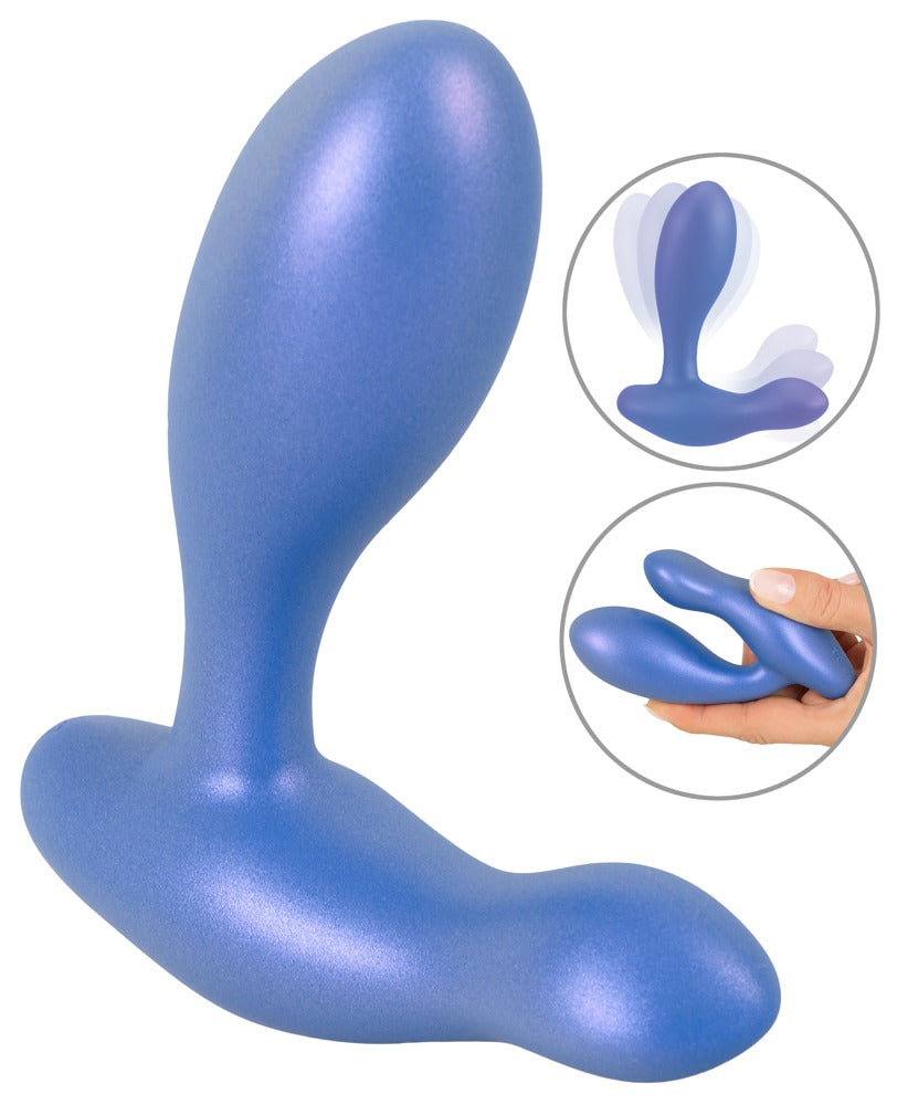 Elastīgs silikona anālais vibrators Sweet Smile