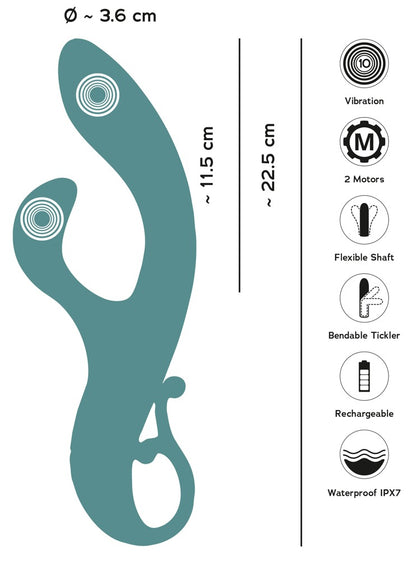 You2Toys The Magician vibrators ar klitora stimulatoru