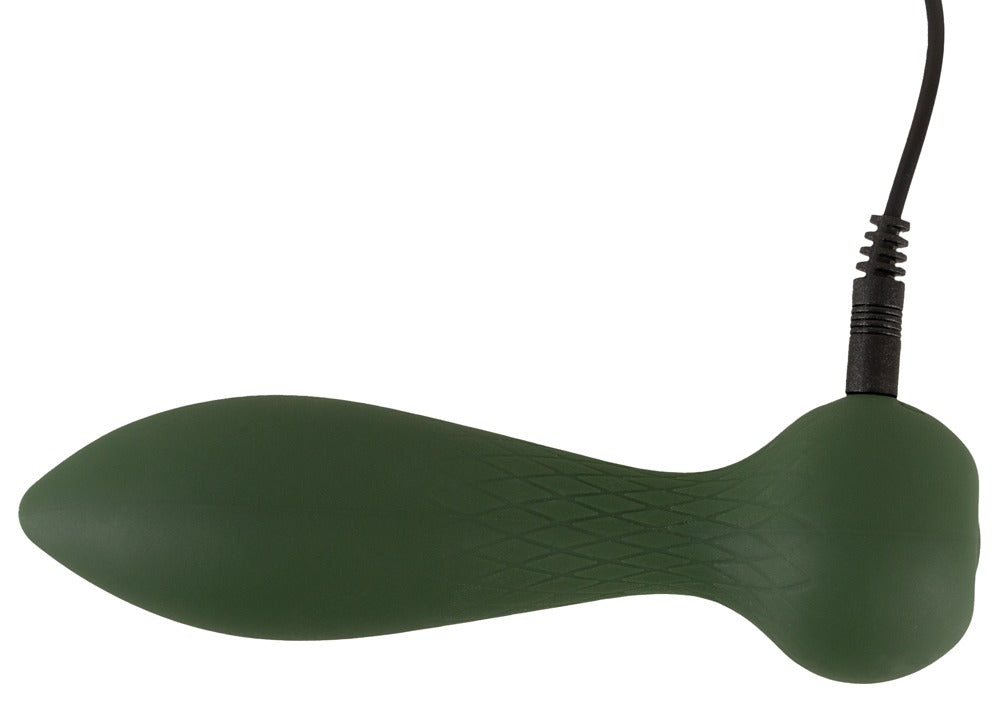 Emerald Love anālais vibrators ar tālvadības pulti