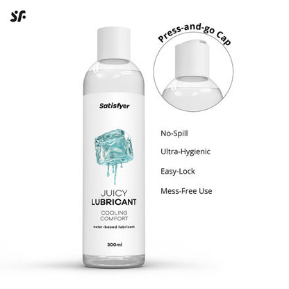 Satisfyer ūdens bāzes lubrikants ar atvēsinošu efektu (300 ml)