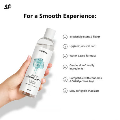 Satisfyer ūdens bāzes lubrikants ar atvēsinošu efektu (300 ml)
