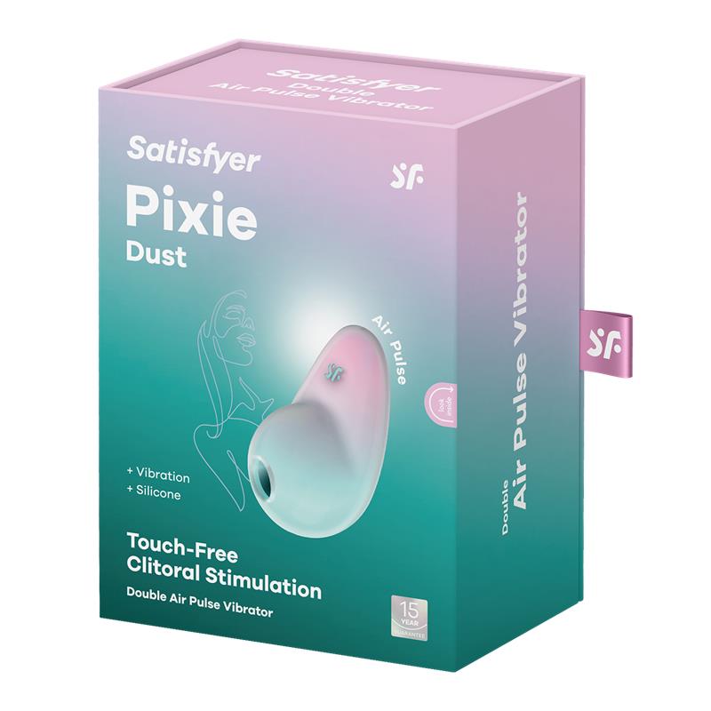 PIXIE DUST - Gaisa Pulsa Klitora Stimulators ar Vibrāciju