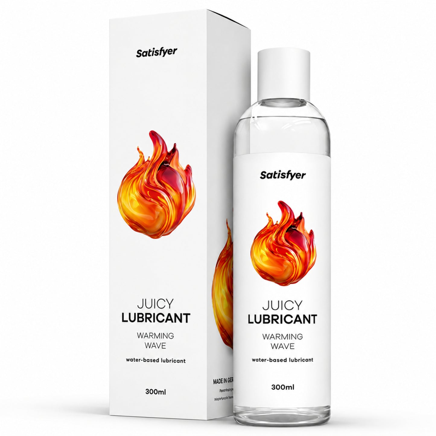 Satisfyer ūdens bāzes lubrikants ar sildošu efektu (300 ml)
