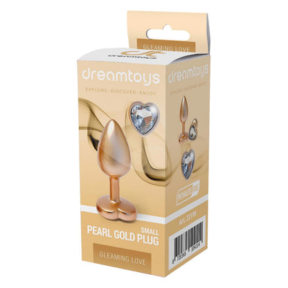 Metal Anal Stimulator Dreamtoys Pearl Gold