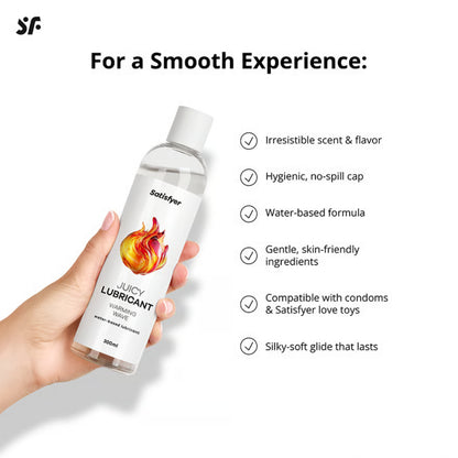 Satisfyer ūdens bāzes lubrikants ar sildošu efektu (300 ml)