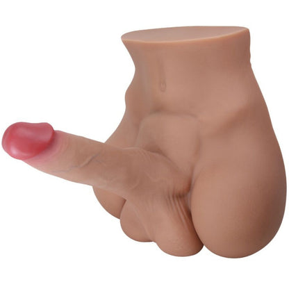 CRAZY BULL Rhyne masturbators ar dildo un anālo atveri