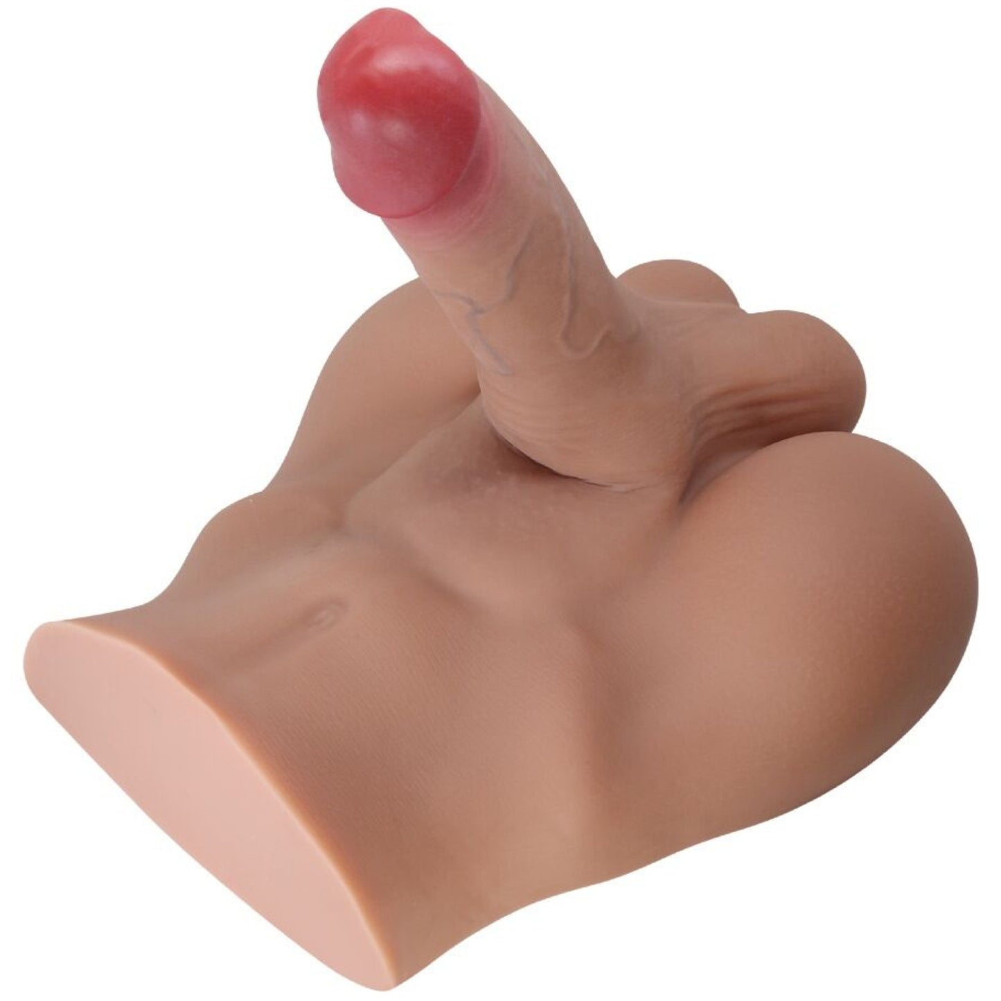CRAZY BULL Rhyne masturbators ar dildo un anālo atveri