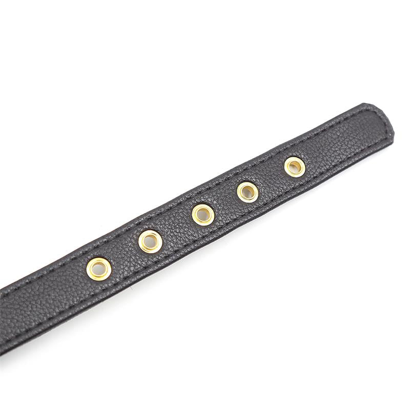 Kakla siksna ar zvārgulīti LATETOBED BDSM LINE