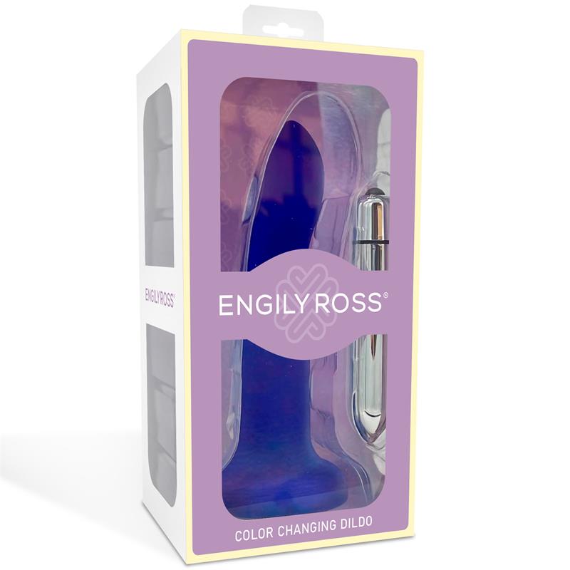 DILDOX BY ENGILY ROSS - Color Changing Dildo with Vibration + Bullet Vibrators EROCITY DILDOX BY ENGILY ROSS - Color Changing Dildo with Vibration + Bullet Vibrators EROCITY