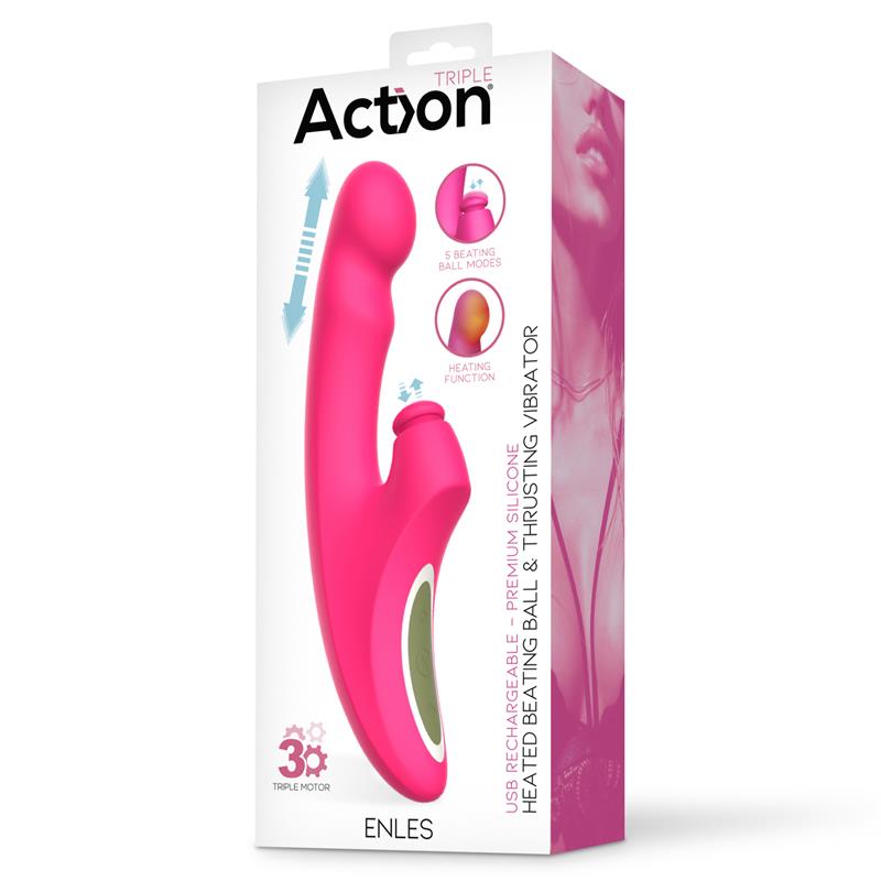 ENLES VIBE - Vibrator with Heat Function