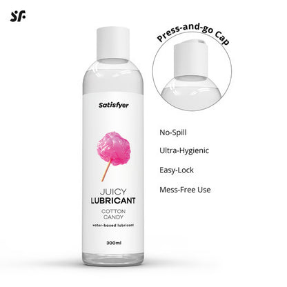 Satisfyer Cotton Candy ūdens bāzes lubrikants (300 ml)