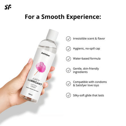 Satisfyer Cotton Candy ūdens bāzes lubrikants (300 ml)