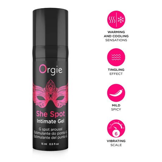 Orgie She Spot - G-punkta stimulējošs gels sievietēm (15 ml)