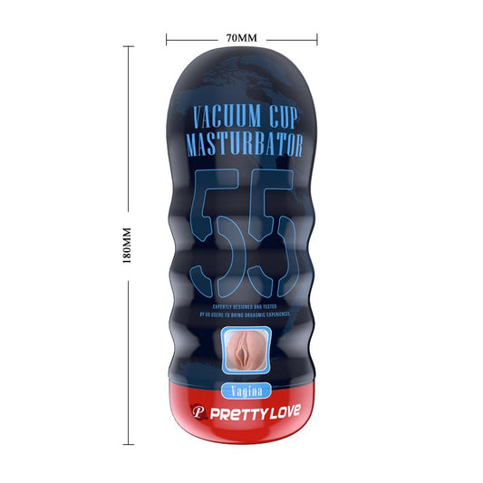 PRETTY LOVE Vacuum cup - vīriešu masturbators vagīna