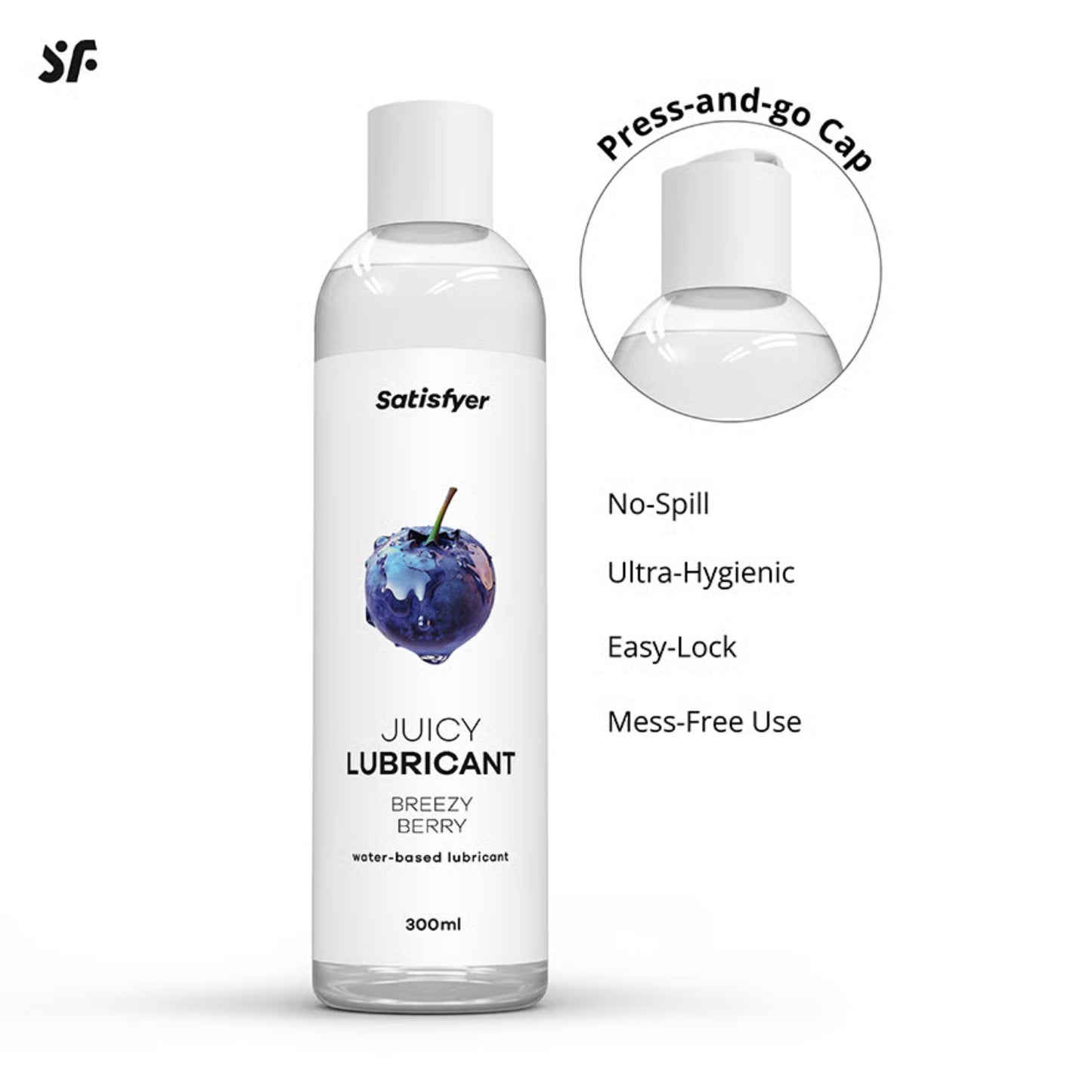 Смазка на водной основе Satisfyer Breezy Berry (300 мл)