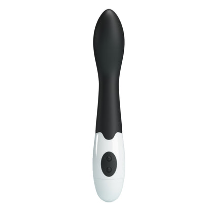 PRETTY LOVE Bishop silikona G-punkta vibrators (melns)