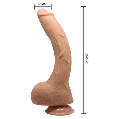 BEAUTIFUL JACK - Vibrating quick orgasm G-spot stimulating dildo (XL 27 cm)