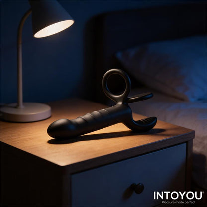 Многофункциональное вибрирующее эрекционное кольцо INTOYOU Magnor