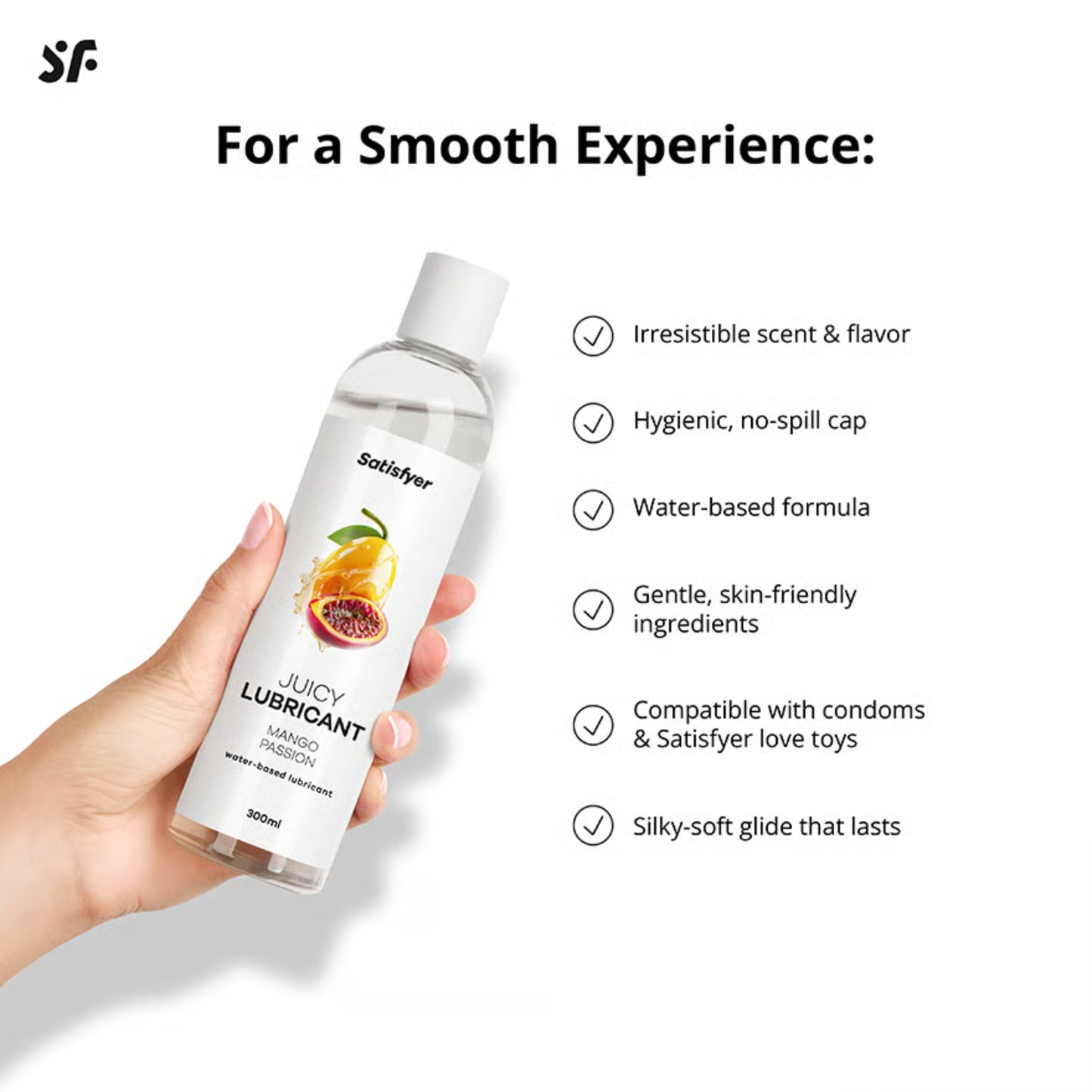 Satisfyer Mango & Passion ūdens bāzes lubrikants (300 ml)