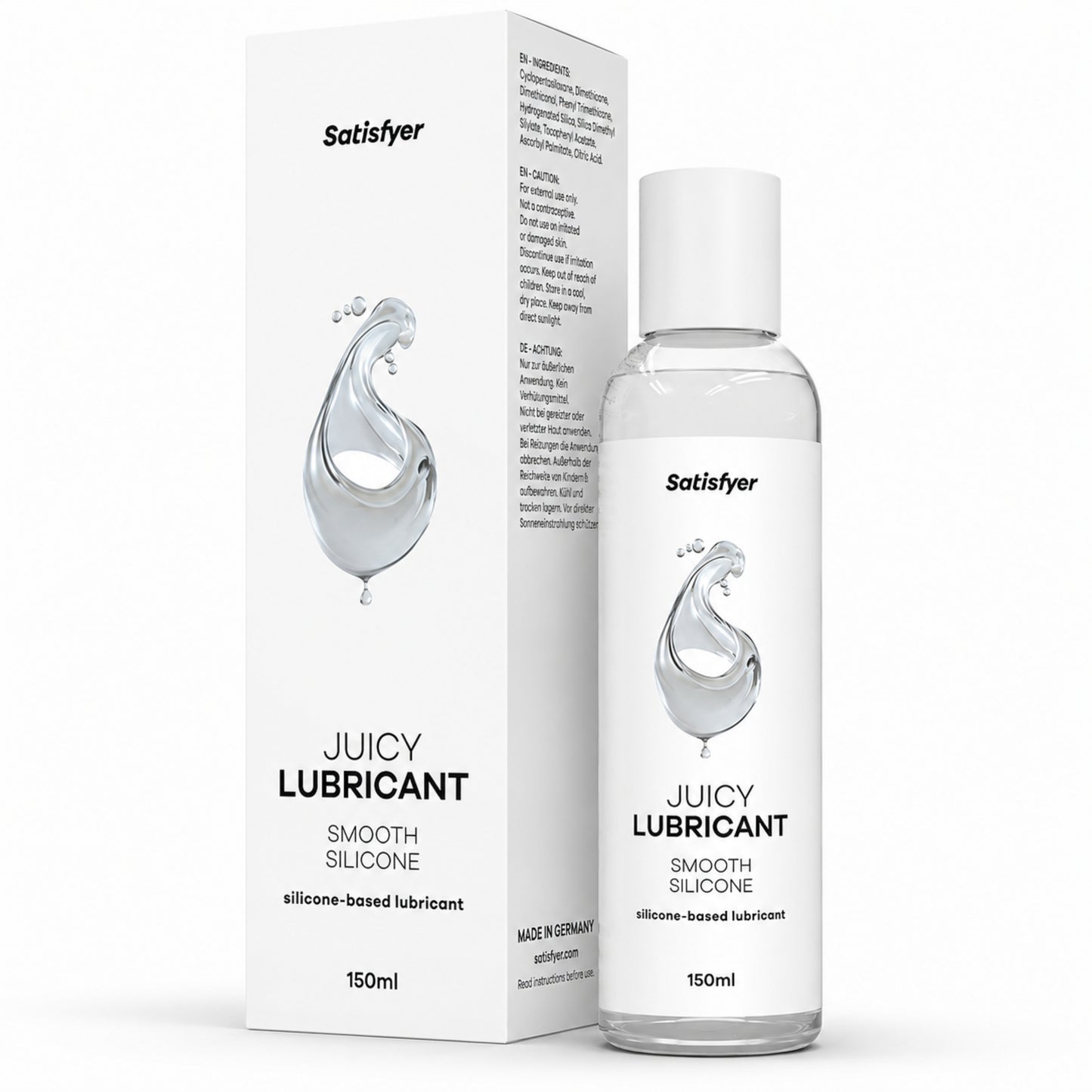 Satisfyer Smooth Silicon silikona bāzes lubrikants (150 ml)