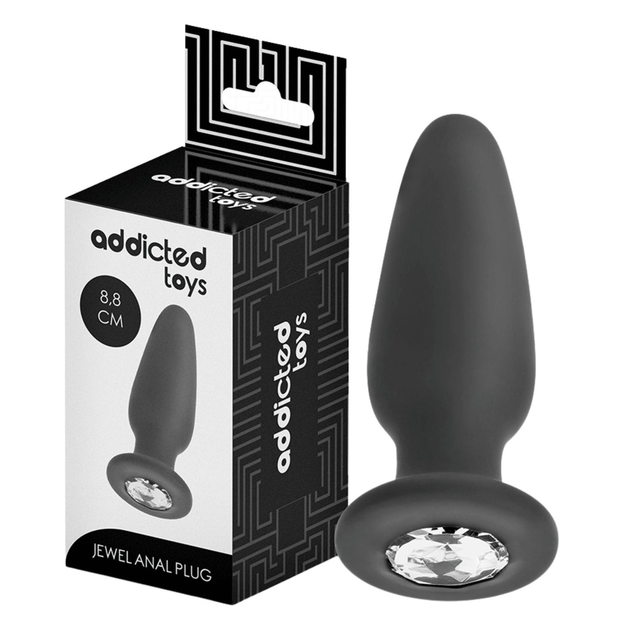 Silikona Anālais Aizbāznis ADDICTED TOYS Jewel S izmērs 8.8 cm