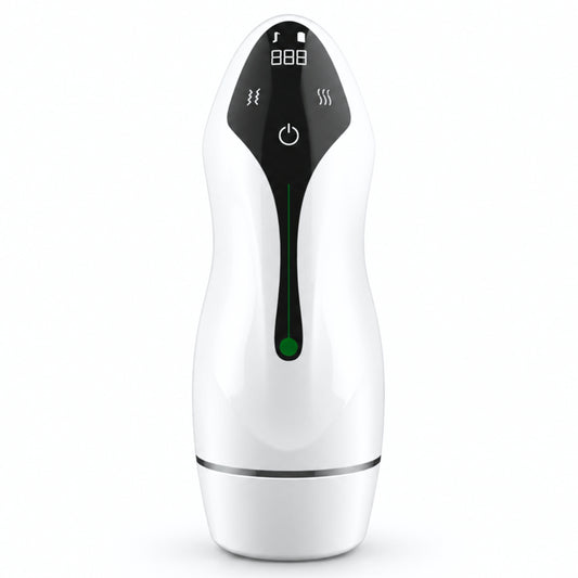 BS SMART automaatne masturbaator vibratsiooni, imemise ja soojendusega