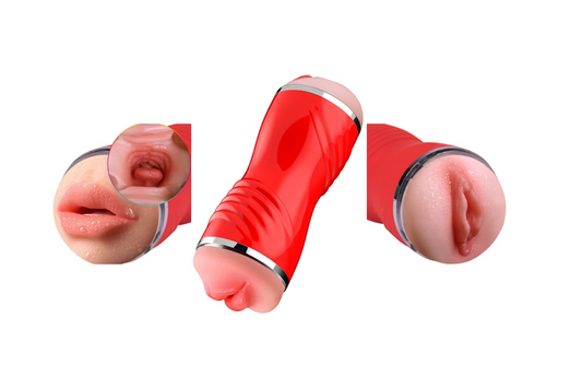 ARMONY - Реалистичный мастурбатор с вагиной и ртом DOUBLE PUMP