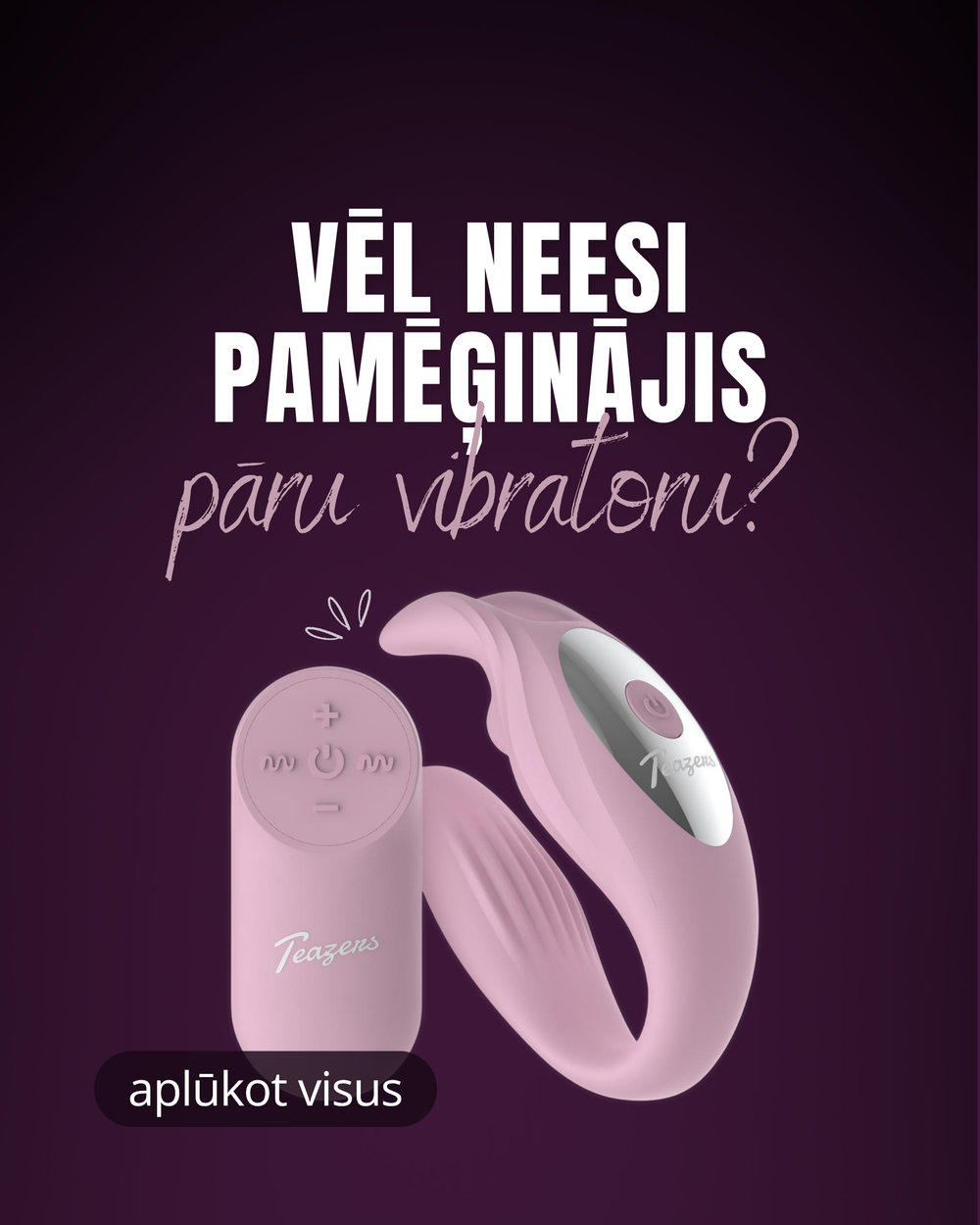 Pāru vibrators - vibrators pāriem