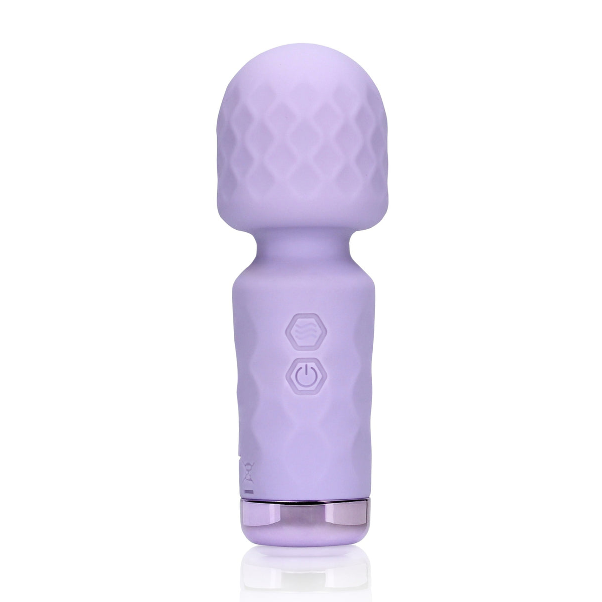 Loveline Mini Wand masāžas vibrators violetā krāsā