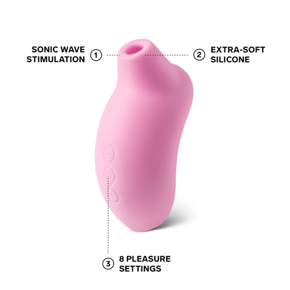 Klitora stimulators ar Sonic Wave tehnoloģiju LELO SONA